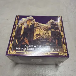 TSR AD&D 2nd Ed. 1993 Fantasy Trading Cards, Part 3 Purple Box (36 Packs) - NIB - Image 1