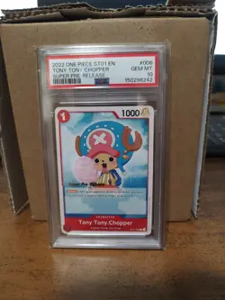 One Piece Tony Tony Chopper Super Pre-Release #006 PSA 10 english - Image 1