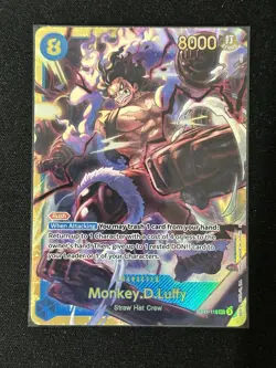 Monkey D. Luffy OP11-118 SEC English One Piece - TCG - LP - Image 1