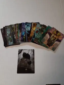 MTG Art Series Foundations GOLD STAMPED/SIGNATURE Complete Set (54) - NM - Image 1