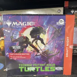 Magic: The Gathering Teenage Mutant Ninja Turtles Draft Night Box NEW SEALED - Image 1