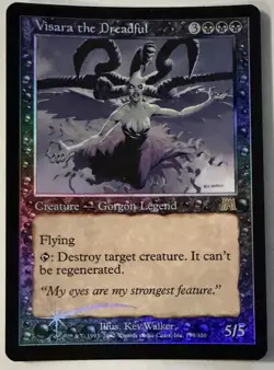 Magic The Gathering MTG VISARA THE DREADFUL Onslaught Foil Card! - Image 1