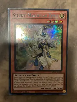 Yugioh! TCG - Silent Magician Zero - Prismatic Secret Rare - MP25-EN060 - Image 1