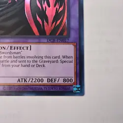 YuGiOh DARK FLARE KNIGHT DCR-EN017 Ultra Rare Unlimited Edition TCG Card - Image 5