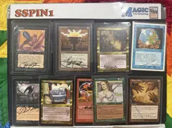 Mtg 2 Rush Signed Cards With lot of 8 - Image 1