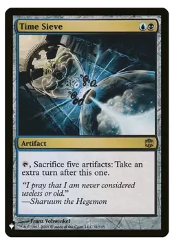1x MTG Time Sieve - LIST Rare! NM Mint - Image 1