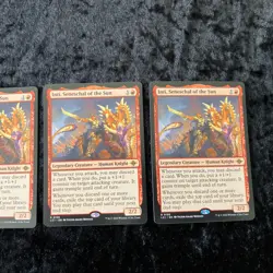 MTG-Inti, Seneschal Of The Sun - LCI 156 Rare Regular NM X3! - Image 4