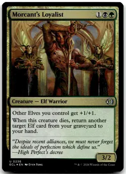 MTG Morcant's Loyalist Lorwyn Eclipsed ECL #236 uncommon Foil NM $SALE$! - Image 1