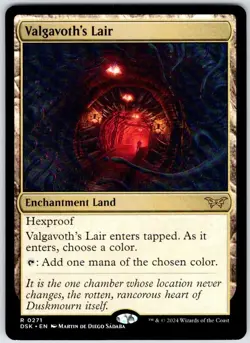 Valgavoth's Lair 271 Duskmourn: House of Horror MTG Foil NM - Image 1