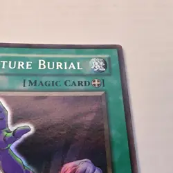 1996 Yugioh Yu-gi-oh card 1st Edition Premature Burial SD1-EN013 - Image 3