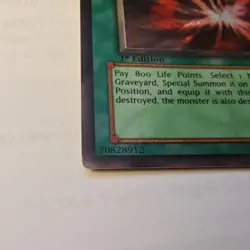 1996 Yugioh Yu-gi-oh card 1st Edition Premature Burial SD1-EN013 - Image 5