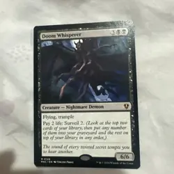 Doom Whisperer NM Commander: Murders at Karlov Manor 0128 MTG Regular - Image 1