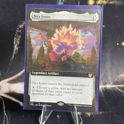 Magic the Gathering - Nyx Lotus - (Extended Art) EN [THB - 344] - LP MTG - Image 3
