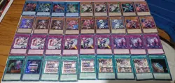 YuGiOh Cards Evil Twin & Live Twin Link Deck Core Collectable Trading Card Game. - Image 1