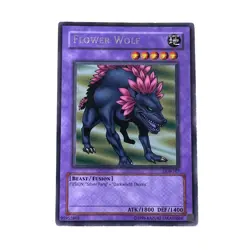 Flower Wolf YuGiOh Card LOB-107 Legend of Blue Eyes White Dragon LP/M0 - Image 1