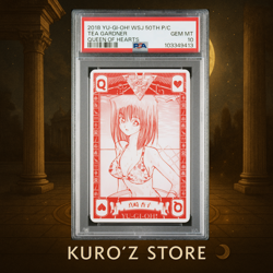Yugioh Poker- PSA10 Tea Gardner 2018 WEEKLY SHONEN JUMP 50TH ANNIVERSARY - Image 1