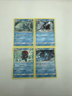 Lot Of 4 Pokemon TCG Non Holo Rare Cards See Pictures - Image 1