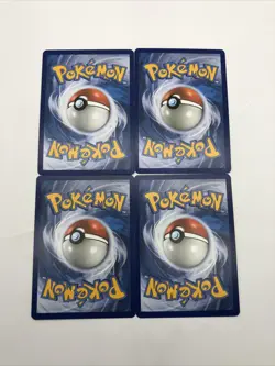Lot Of 4 Pokemon TCG Non Holo Rare Cards See Pictures - Image 2