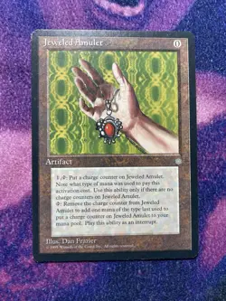 Jeweled Amulet Ice Age Magic The Gathering MTG Card - Image 1