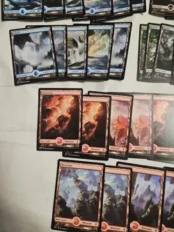 MTG Battle for Zendikar Full Art Land Lot - 48 Cards - Forest, Mountain, Island, - Image 4