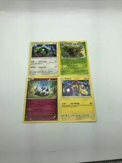 Lot Of 4 Pokemon TCG Non Holo Rare Cards See Pictures - Image 1