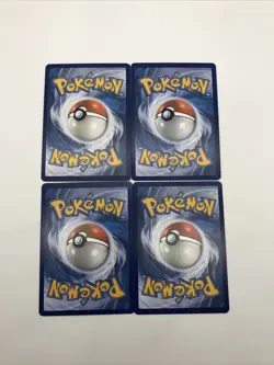 Lot Of 4 Pokemon TCG Non Holo Rare Cards See Pictures - Image 2