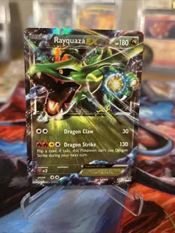 Rayquaza EX - XY73 - Pokemon XY Promo Ultra Rare Card LP 🔥 - Image 1