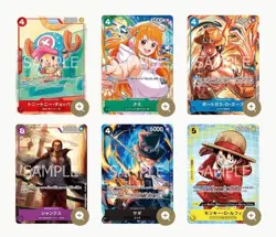 One Piece Card Game McDonald’s 2025 Promo Complete Set 10 Packs JP Sealed - Image 1