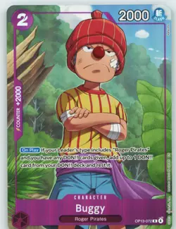 Buggy (Premium Card Collection -Best Selection Vol. 6-) OP13-072 One Piece Promo - Image 1