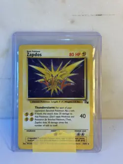Pokemon TCG Zapdos Fossil 15/62 Holo Rare (1999-2000) HP. - Image 2