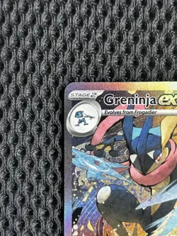 Greninja ex 132 - Scarlet & Violet Black Star Promo - NM - Image 3