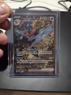 Greninja ex Full Art Scarlet & Violet Black Star Promo 132 NM - Image 1