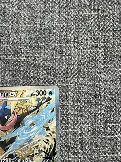 Pokemon English Greninja Ex promo 132, scarlet & violet, nm to mint condition - Image 4