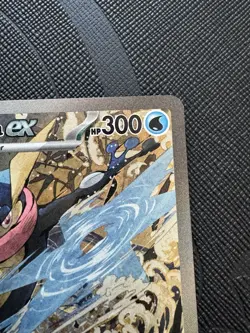Pokemon English Greninja Ex promo 132, scarlet & violet, nm to mint condition - Image 3
