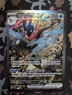 Greninja ex - Scarlet & Violet Promo Card SVP 132 NM - Image 1