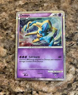 Pokemon TCG Rare Deoxys SL1 Call of Legends Holo English 2011 (LP) - Image 1