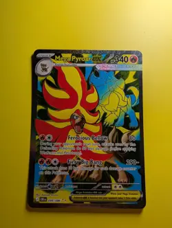 Mega Pyroar EX - 99/86 - Double Ultra Rare, Chaos Rising - NM - Pokemon TCG - Image 1