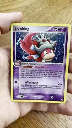 SLOWKING 14/115 EX Unseen Forces HOLO rare Pokemon TCG card NM - Image 2