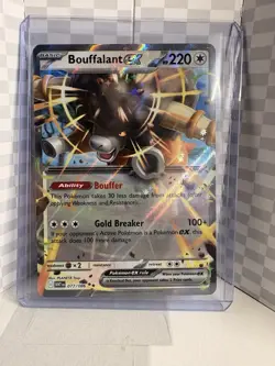 Bouffalant ex 077/086 Sv: White Flare Holo Double Rare NM Pokemon TCG - Image 1
