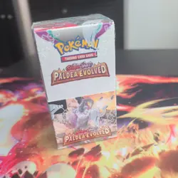 Paldea Evolved Half Booster Box. 18 Packs. Brand New and Sealed. Pokemon TCG - Image 1