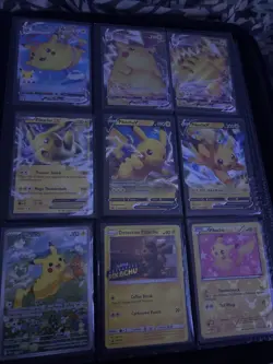 Pikachu Pokemon TCG Card Lot - Image 1