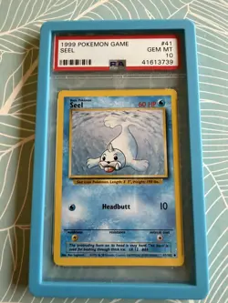 Pokemon TCG Seel Base Set Unlimited 41/102 PSA 10 - Image 1