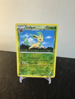 Leafeon 7/111 Furious Fists Reverse Holo Rare LP - Pokemon TCG - Image 1