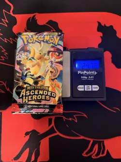 Pokemon TCG Very Heavy Ascended Heroes Pack! (24.70G) potential god pack !!! - Image 1