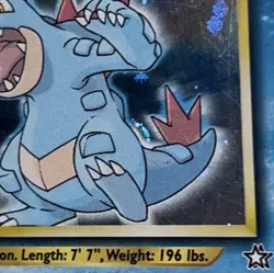 Pokemon TCG Feraligatr Neo Genesis 5/111 Holo Rare (Partial Swirl) - Image 5
