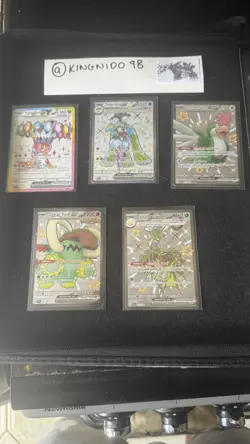 Pokemon TCG Modern Various Sets Bundle All Hits Near Mint Illustration Rares - Image 1