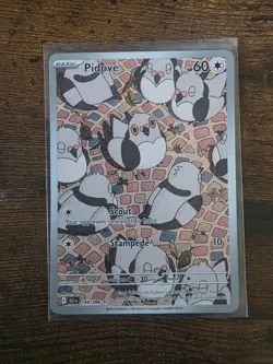 Pokemon TCG Pidove Card 148/086 Illustration Rare, Black Bolt - Image 1