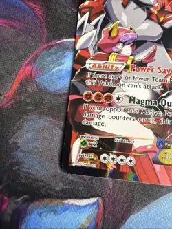 Pokemon TCG Team Magma's Groudon EX Full Art Holo Ultra Rare 15/34 190 DMG - Image 5