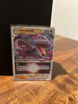 Pokemon TCG Aerodactyl Vstar Sword & Shield - Lost Origin 093/196 Holo Ultra... - Image 1