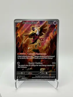Pokemon TCG Fezandipiti 073/064 Shrouded Fable Illustration Rare Holo EN - Image 1